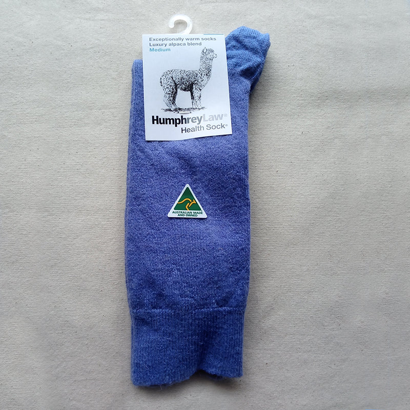 Style 05C Sock,  Baby Alpaca plain, thin health socks